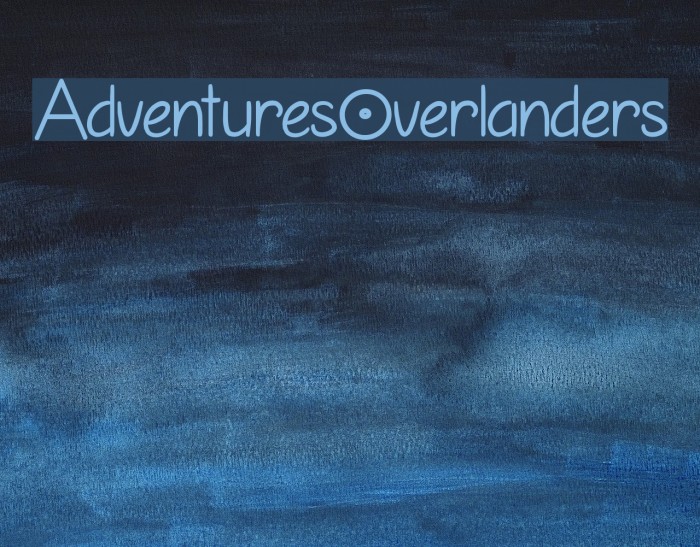 AdventuresOverlanders Example 1