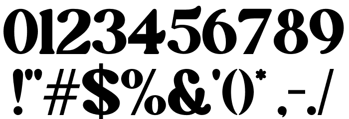 Adventuro Font OTHER CHARS