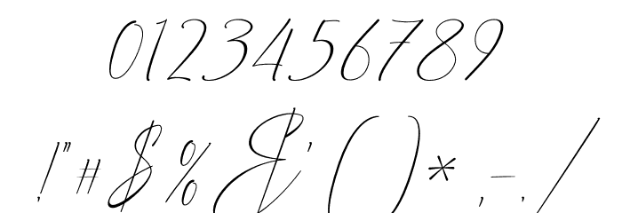 Advera Script Caratteri ALTRI CARATTERI