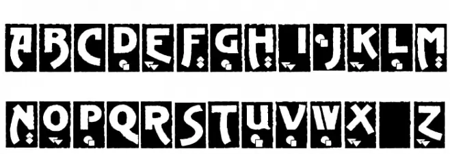 Advertising Gothic Demo Schriftart Groß