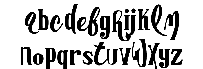 Advertising Master DEMO Font LOWERCASE