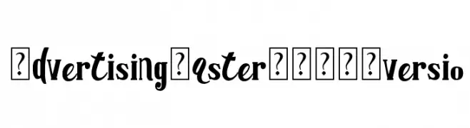Advertising Master LIGHT versio  Frei Schriftart Herunterladen