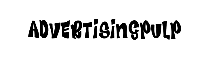 Advertising Pulp  Frei Schriftart Herunterladen