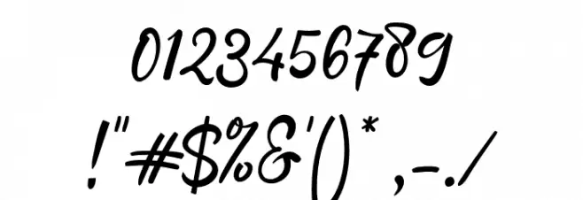 Advice Quotes Font OTHER CHARS