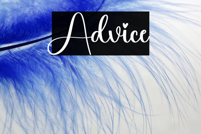 Advice Example 1