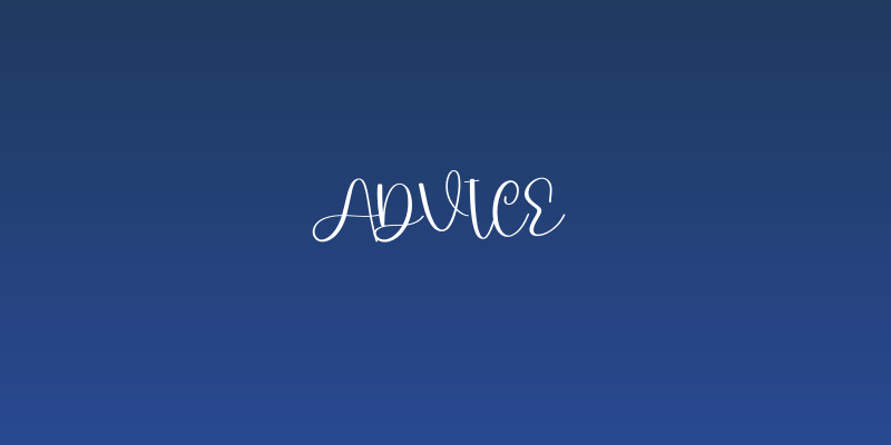 Advice Social Header