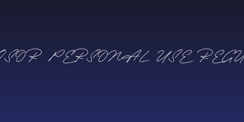 Advisor Personal Use Regular Social Header