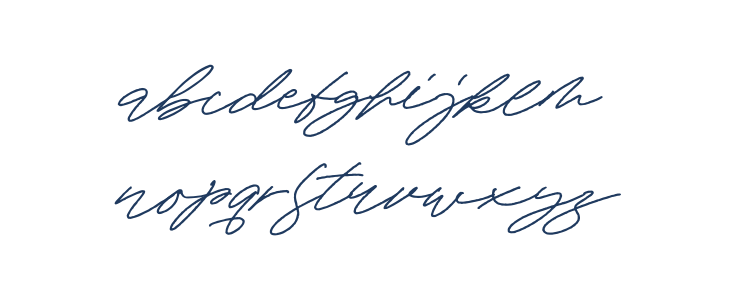 AdvisorPersonalUse-Regular Lowercase