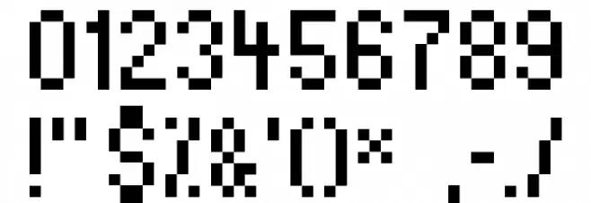 AdvoCut Font OTHER CHARS