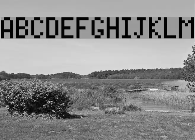 AdvoCut Font examples