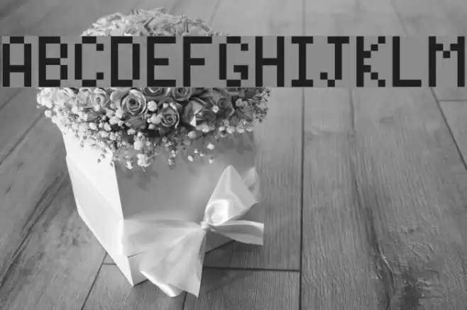 AdvoCut Font examples