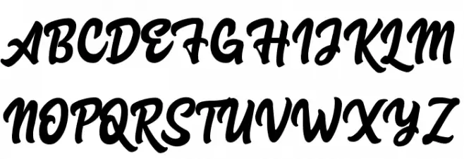 Advocate Script Font OTHER CHARS