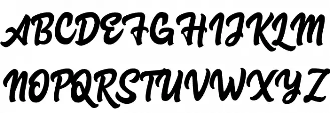 Advocate Script Fuentes MAYÚSCULAS