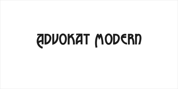 Advokat Modern Logo