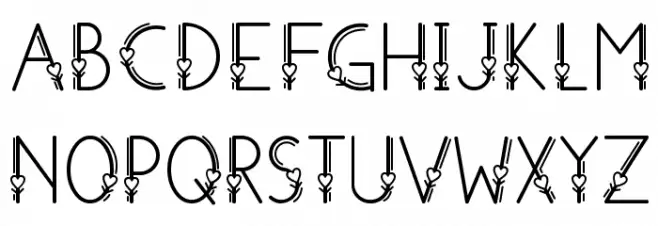 Adzkia Schriftart Groß