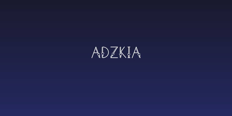 Adzkia Social Header