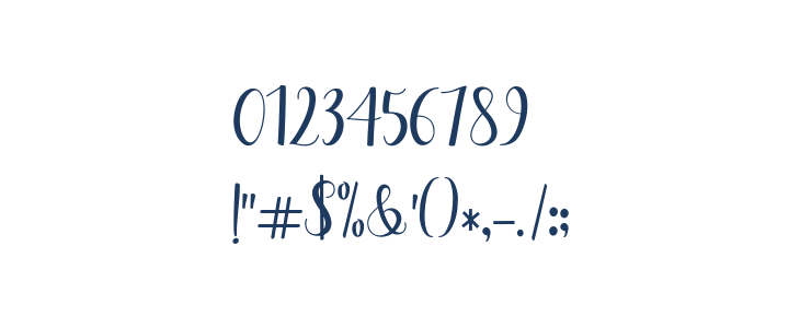 adalinescript Other Characters