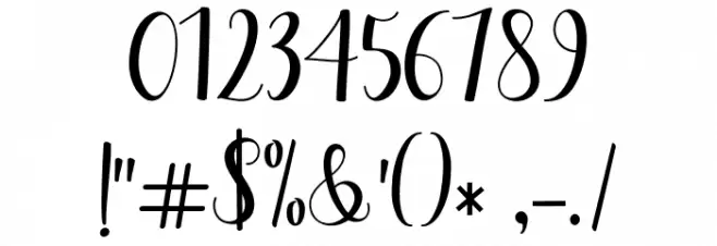 adalinescript Font OTHER CHARS