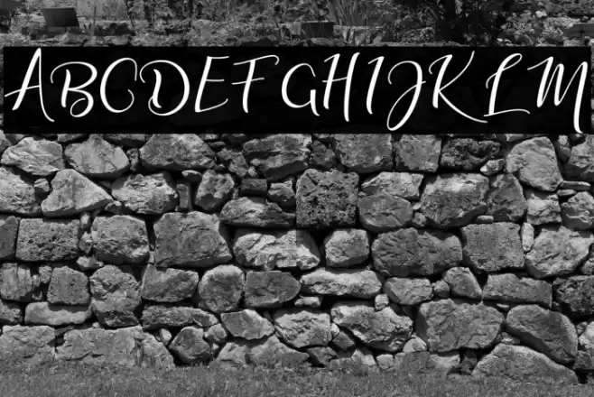 adalinescript Font examples