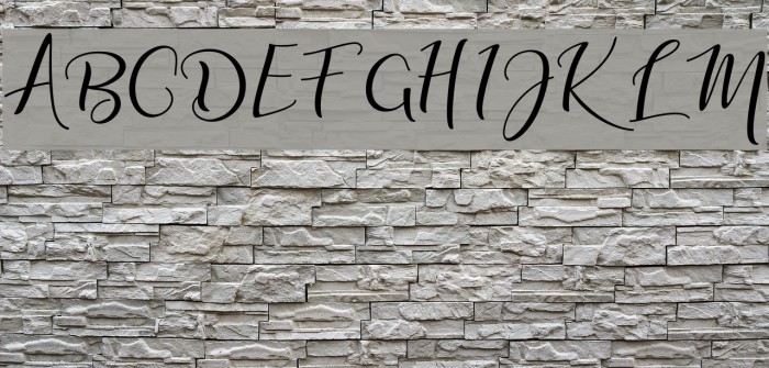 adalinescript Font examples