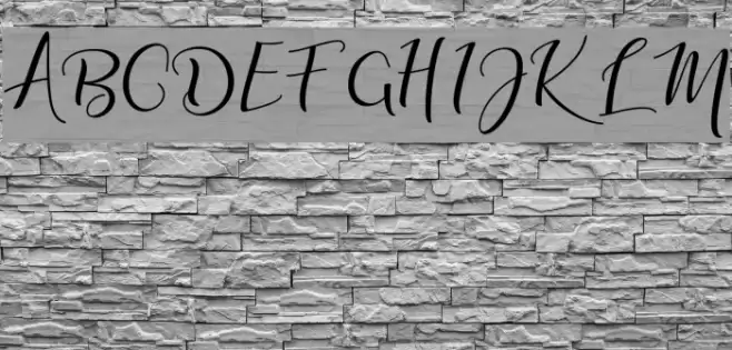 adalinescript Font examples