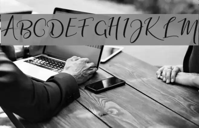 adalinescript Font examples