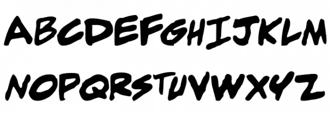 adam warren 0.2 Bold Italic Fonte MAIÚSCULAS