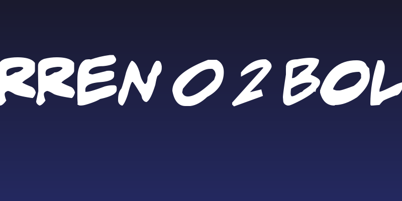 adam warren 0.2 Bold Italic Social Header