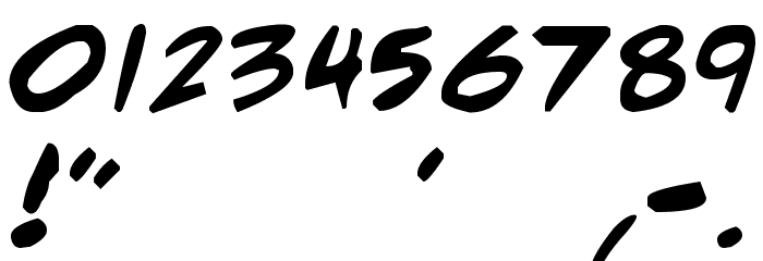 adam warren 0.2 Bold Font OTHER CHARS