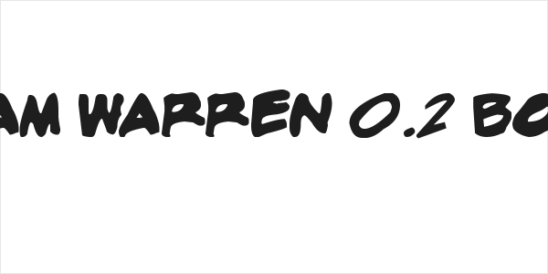 adam warren 0.2 Bold Logo