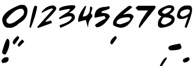 adam warren 0.2 Schriftart Anderer Schreiben