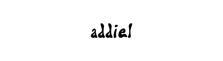 addiel फ़ॉन्ट