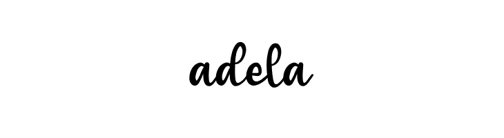 adela  les polices de caractères gratuit tlcharger