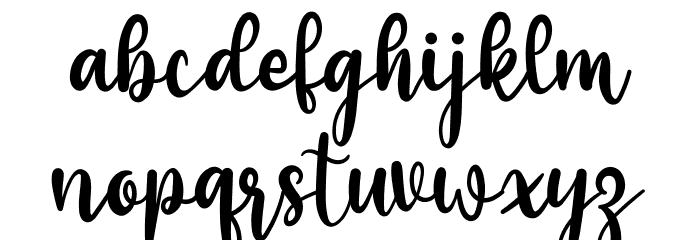 adela Font LOWERCASE