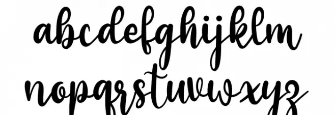 adela خط أحرف صغيرة