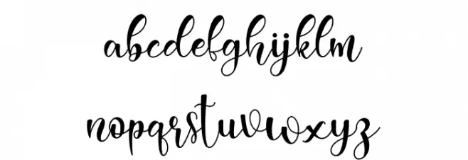 adelisa フォント 小文字