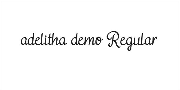 adelitha demo Regular Logo