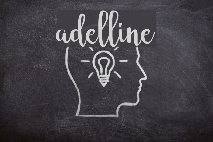 adelline Font examples