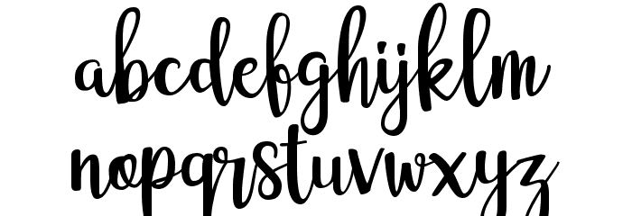 adelline Font LOWERCASE