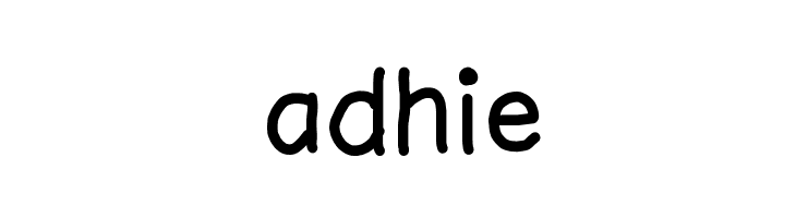 adhie Font