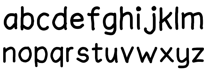adhie Font LOWERCASE