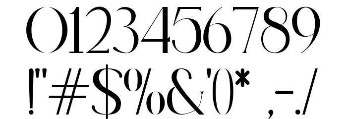 adhiyasa-demo Regular Font OTHER CHARS