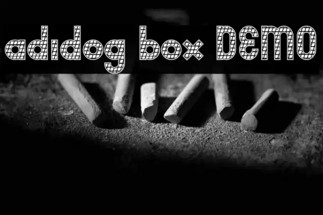 adidog box DEMO خط examples