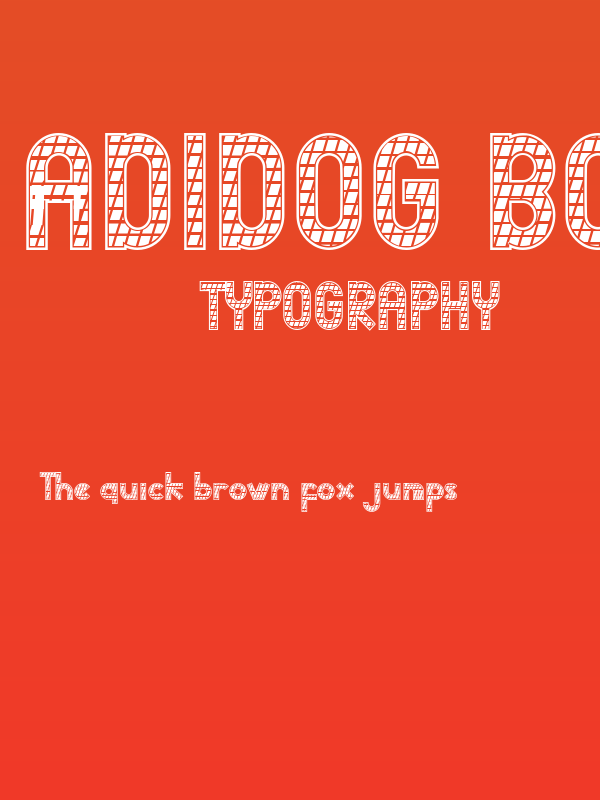 adidog box DEMO Poster
