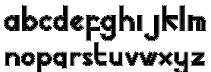 adidog dbl DEMO Font LOWERCASE