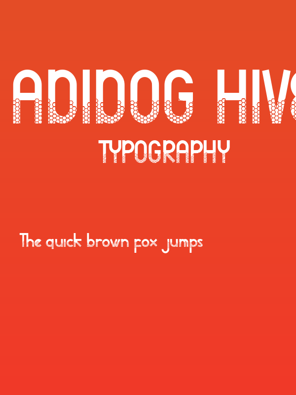 adidog hive DEMO Poster