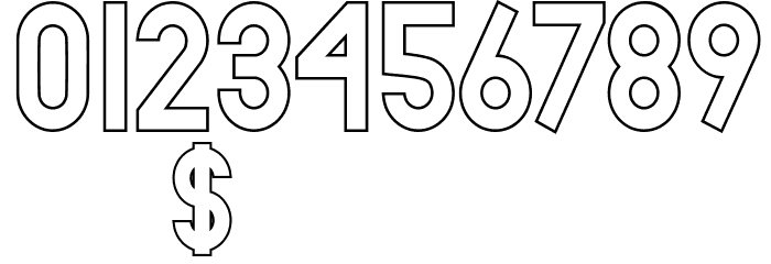 adidog hol DEMO Font OTHER CHARS