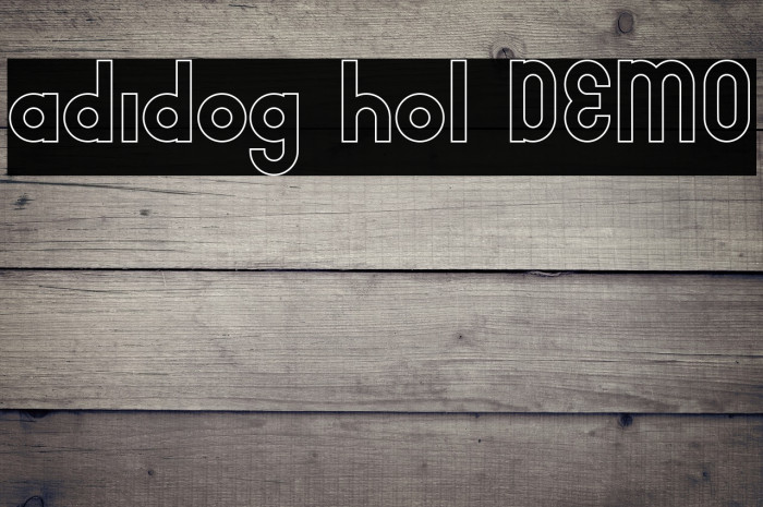 adidog hol DEMO Example 1