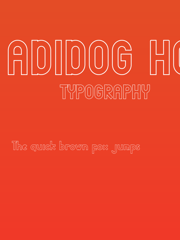 adidog hol DEMO Poster
