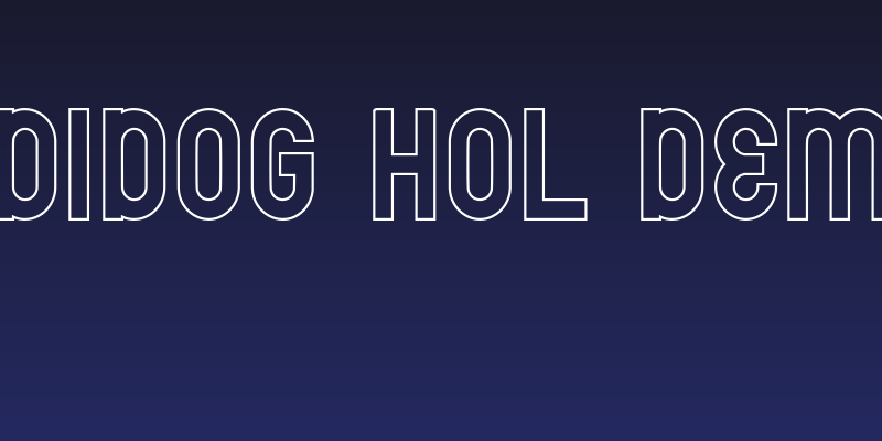 adidog hol DEMO Social Header